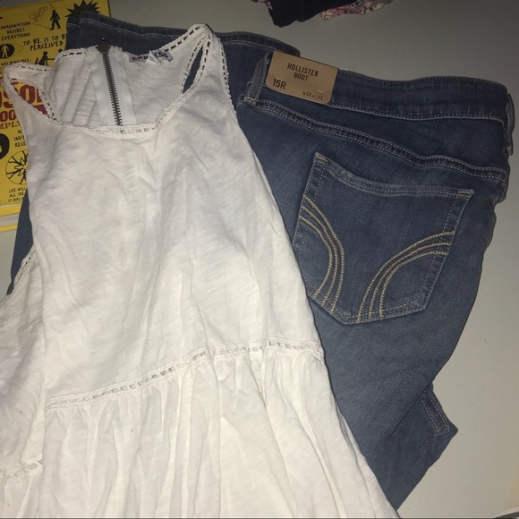 hollister jeans size 15